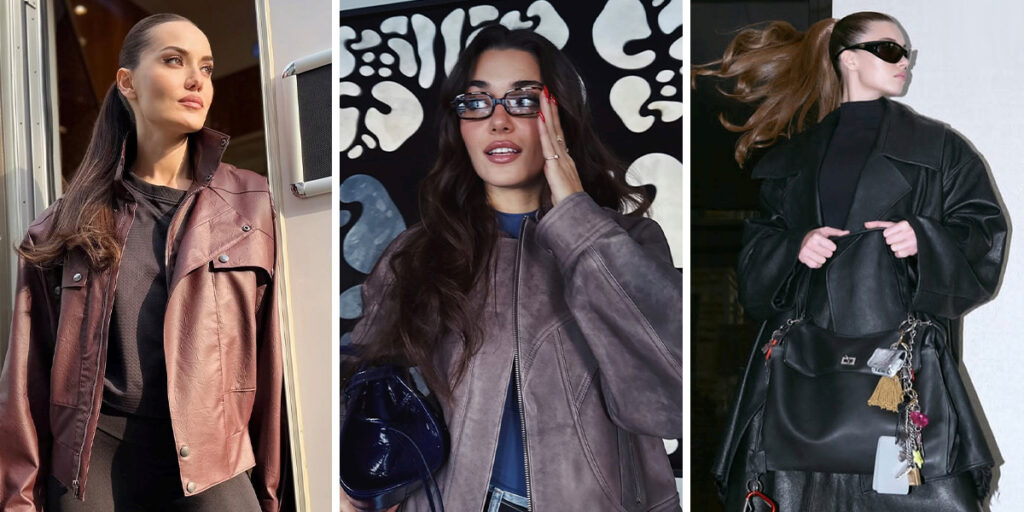 چرمپوشی به سبک بازیگران ترک