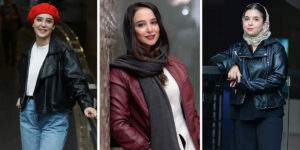 بازیگران خوش‌پوش ایرانی کت چرم را چگونه ست می‌کنند؟ از این تصاویر ایده بگیرید