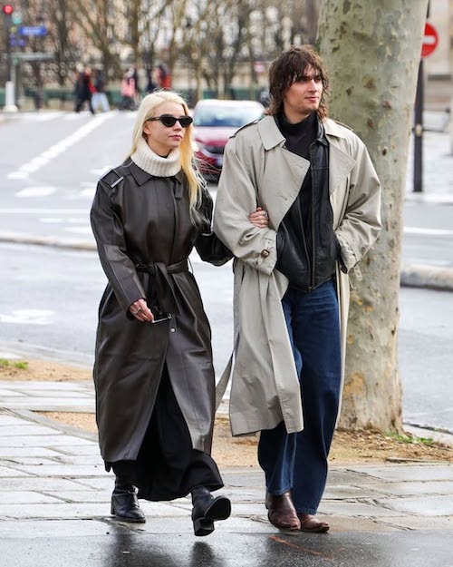 استایل‌های خیابانی آنیا تیلور جوی و همسرش