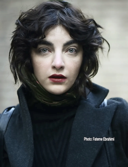 مدل موی بهمریخته آیدا ماهیانی