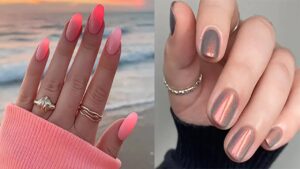 ۱۵ مدل از جدیدترین ترندهای طراحی ناخن برای جلوه‌ی زنانه و دل‌فریب انگشتان
