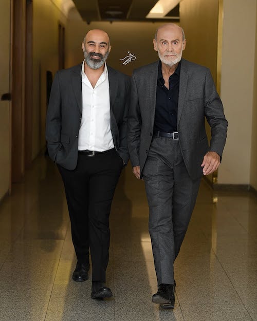 بازیگران در اختتامیه جشنواره شهر