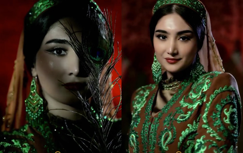 کالکشن طراح تاجیکی با الهام از شاهنامه