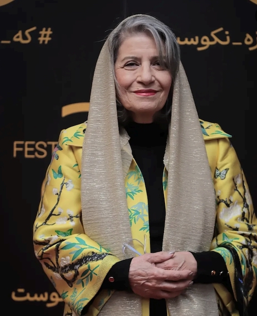 احترام برومند در اختتامیه جشنواره ۲۵