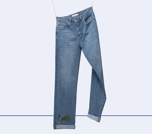 پاک کردن انواع لکه از روی پارچه جین