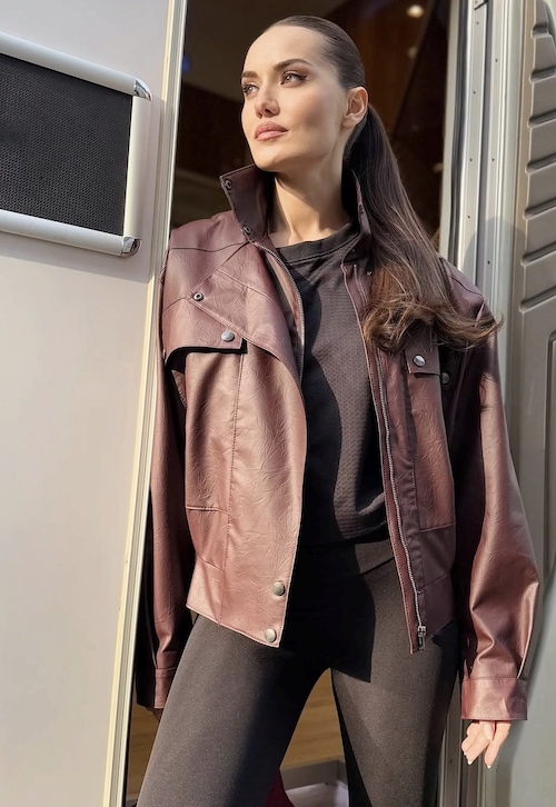 چرمپوشی به سبک بازیگران ترک