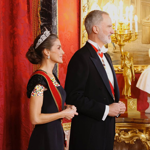 تاج کارتیه‌ی ملکه لتیزیا