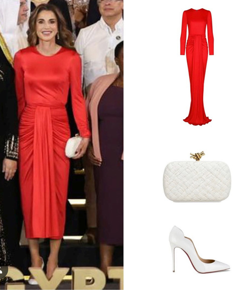 ملکه رانیا اردن در افتتاحیه موزه بزرگ مصر