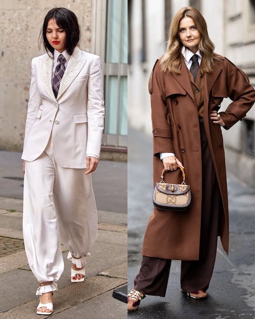 کراوات در استایل خاص پاییزی