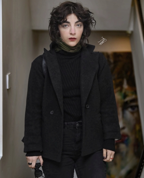 مدل موی بهمریخته آیدا ماهیانی