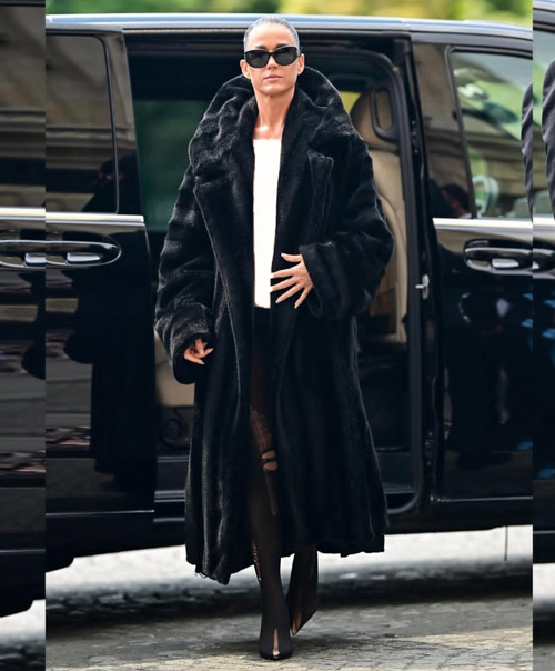 پالتوی بلند سلبریتی‌ها