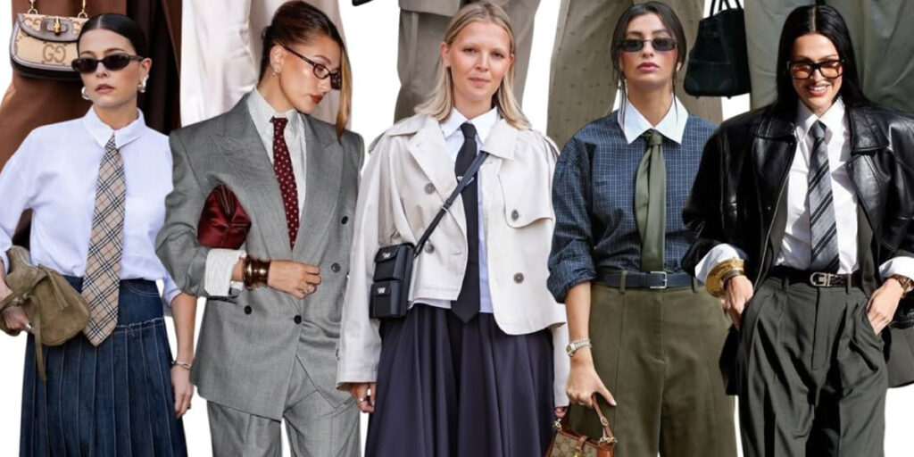 چگونه با کراوات خاص‌ترین بانوی خیابان شویم؟