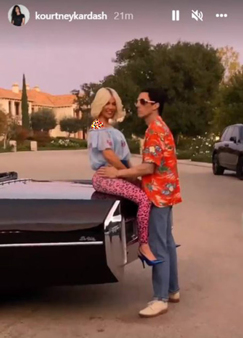 استایل‌های هالووینی کورتنی کارداشیان و همسرش