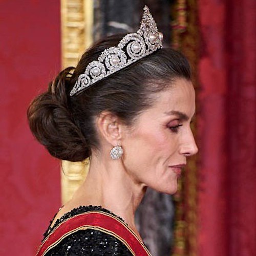 تاج کارتیه‌ی ملکه لتیزیا