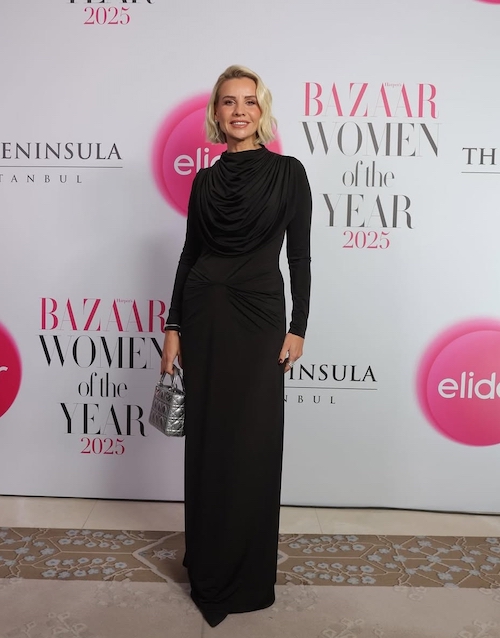 بازیگران ترک در مراسم زن سال