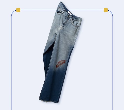 پاک کردن انواع لکه از روی پارچه جین