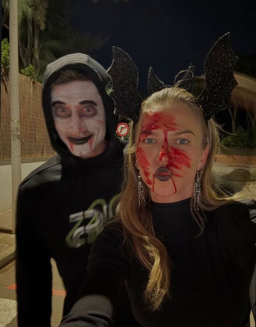 استایل هالووینی فوتبالیست‌ها