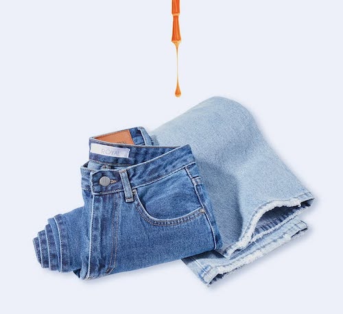 پاک کردن انواع لکه از روی پارچه جین