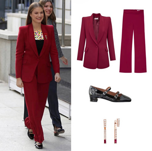 کت و دامن صورتی لتیزیا