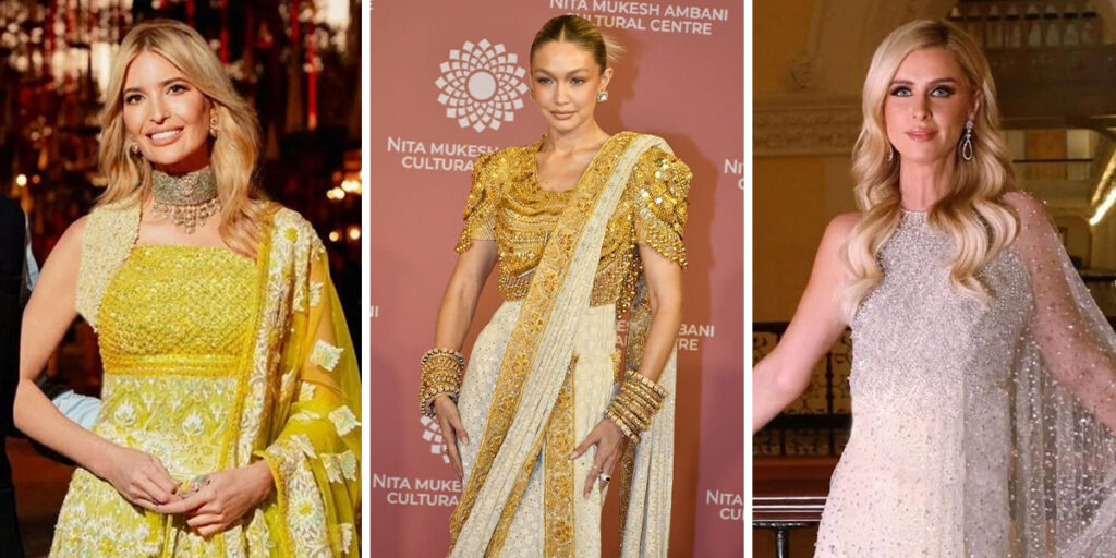 ساری‌های مجلل هندی بر تن ستارگان مشهور آمریکا از همیشه جذاب‌ترند!