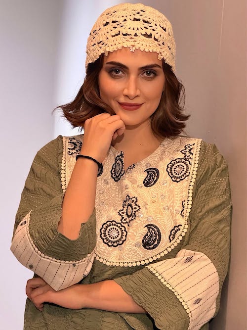 پیراهن سبز الناز ملک