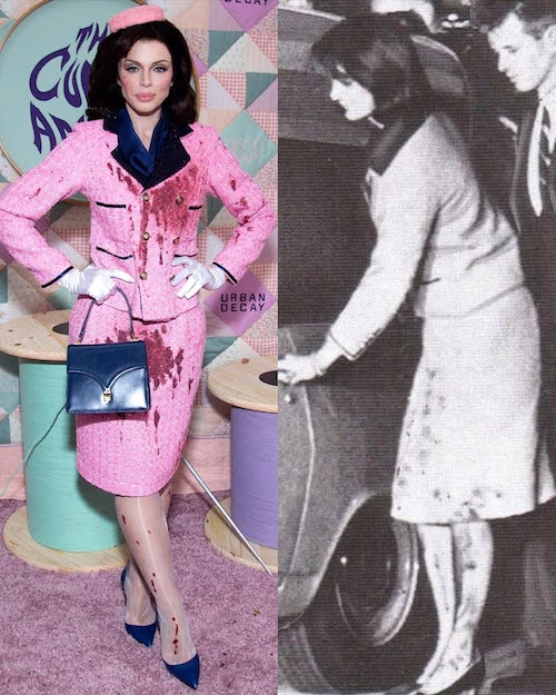 جولیا فاکس با کاستوم جکی کندی