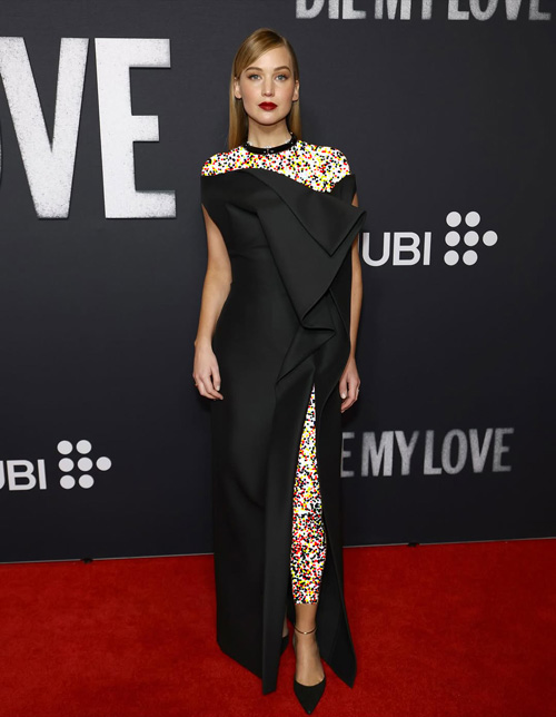 پیراهن جنیفر لارنس در نیویورک