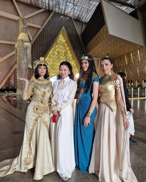 چهره‌ها در افتتاح موزه بزرگ مصر