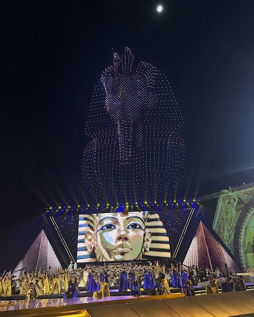 چهره‌ها در افتتاح موزه بزرگ مصر