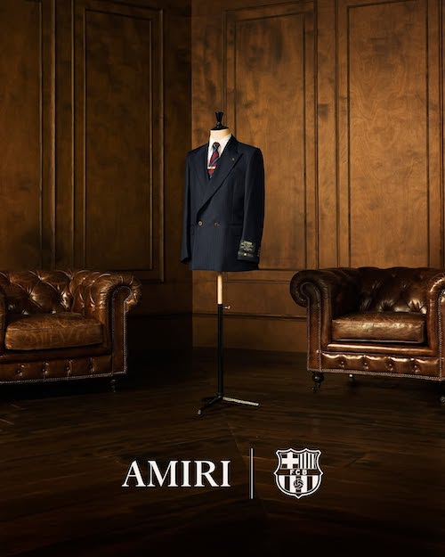 طراحی لباس امیری برای بارسلونا