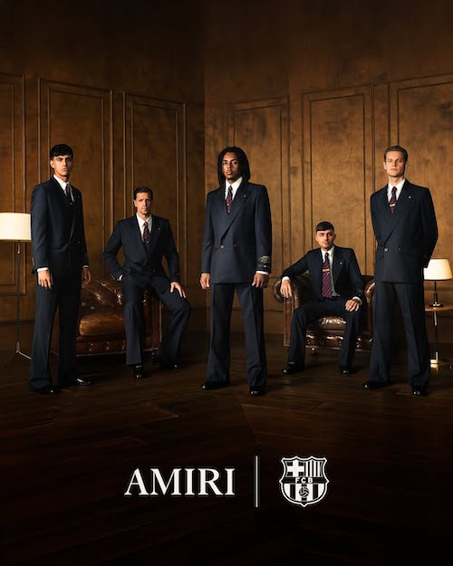 طراحی لباس امیری برای بارسلونا