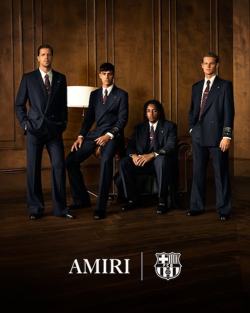 طراحی لباس امیری برای بارسلونا