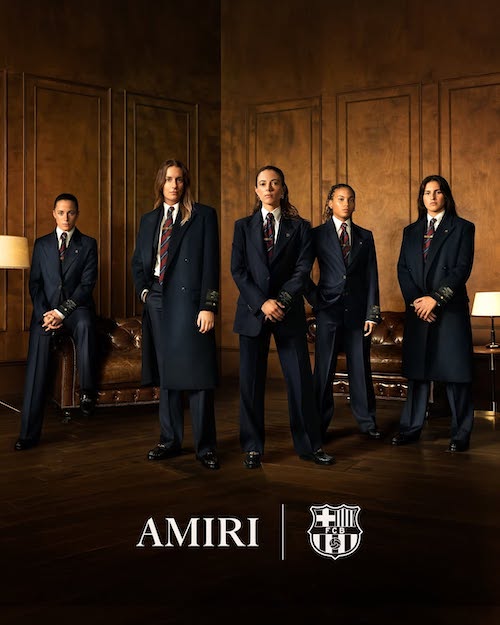 طراحی لباس امیری برای بارسلونا