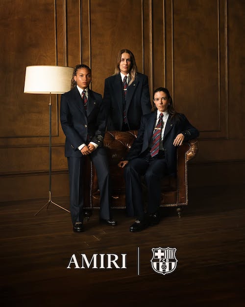 طراحی لباس امیری برای بارسلونا