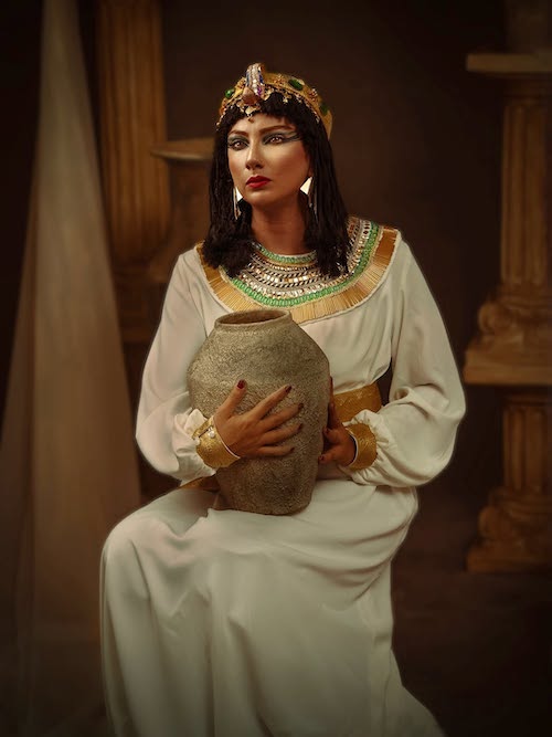 گریم مصری محیا دهقانی