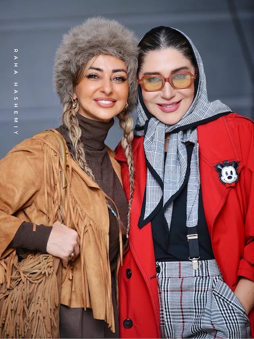 استایل بوهوی نفیسه روشن