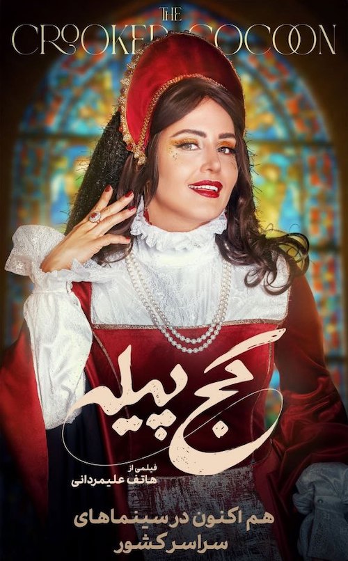 آرایش رنگی الناز شاکردوست