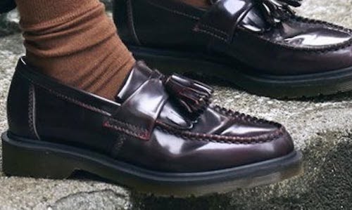 لوفر با جوراب بلند