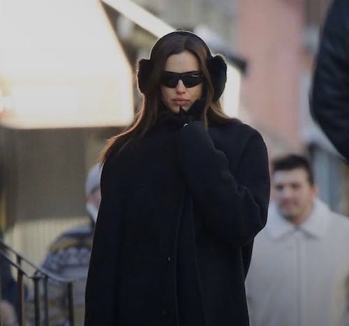 مشکی پوشیدن ایرینا شایک