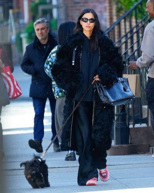 مشکی پوشیدن ایرینا شایک