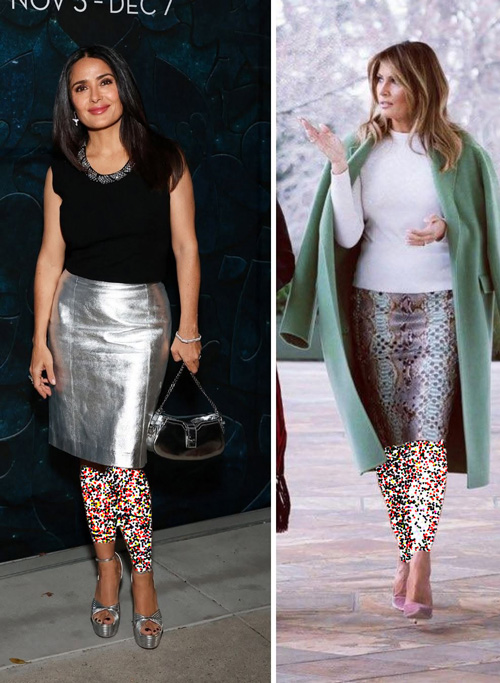 دامن مدادی در مد