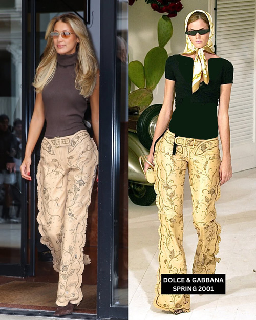 لباس‌های آرشیوی بر تن سلبریتی‌ها