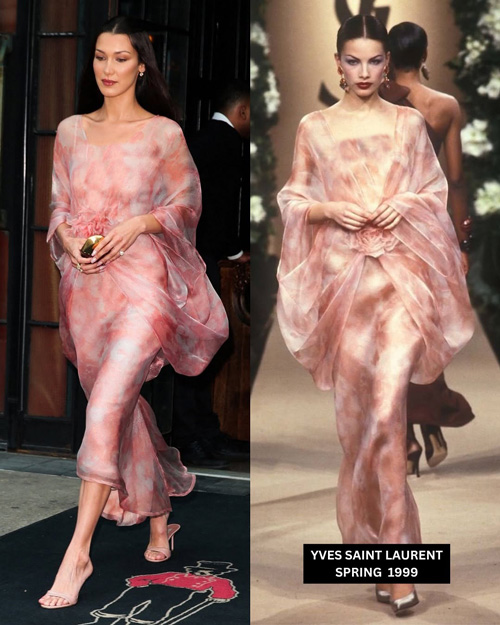 لباس‌های آرشیوی بر تن سلبریتی‌ها