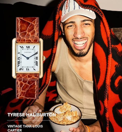 ساعت کارتیه بر دست مردان