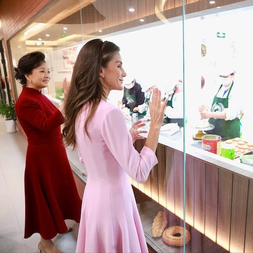 ملکه لتیزیا در چین