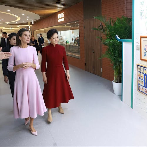 ملکه لتیزیا در چین