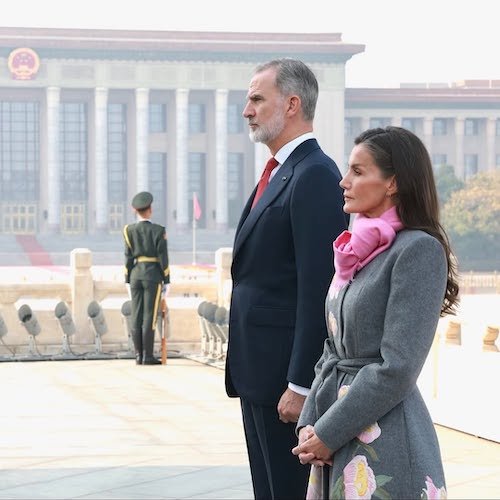 ملکه لتیزیا در چین