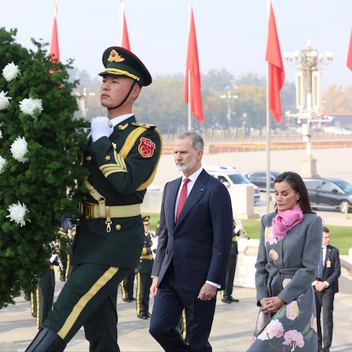 ملکه لتیزیا در چین