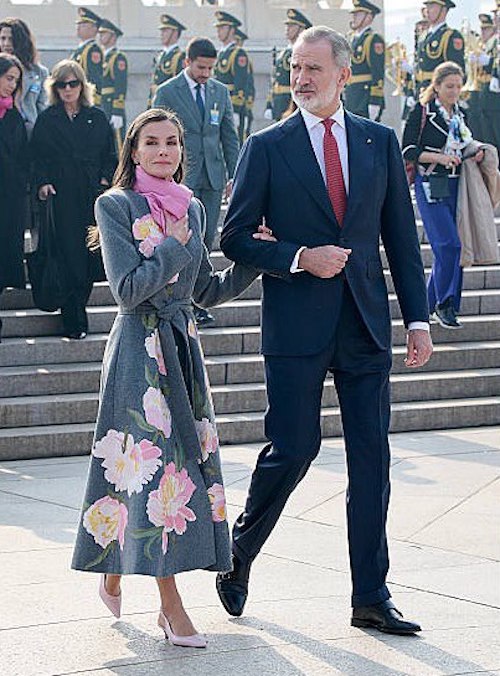 ملکه لتیزیا در چین