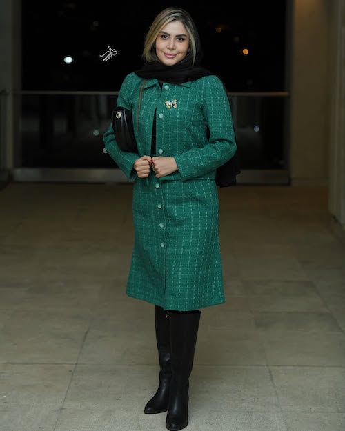 بازیگران در اختتامیه جشنواره شهر